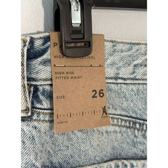 NWT PacSun Festival high-rise distressed denim shorts - 26 - Picture 11 of 11